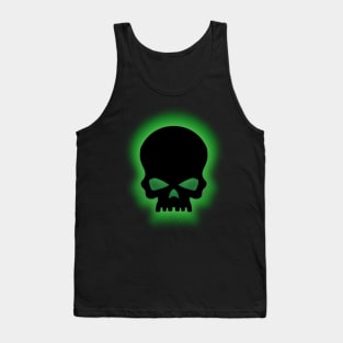 Green Mist Skull Tank Top